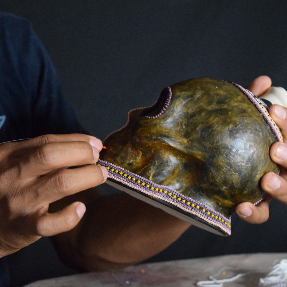 Arte Huichol - Calaveras